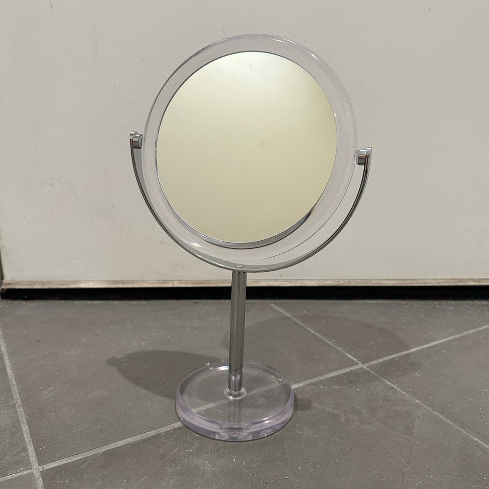 Elegant Double-sided Magnifying Vanity Mirror